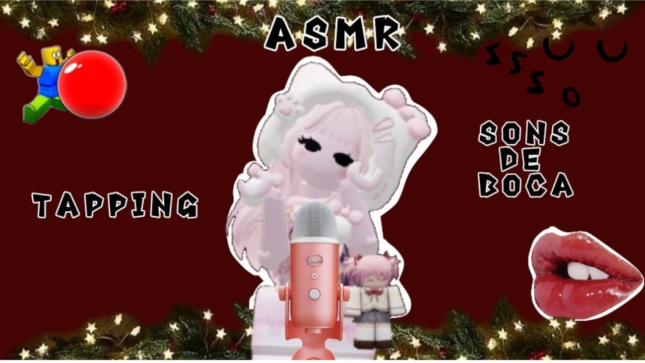 ASMR ROBLOX ~ TAPPING E SONS DE BOCA ~ (NO TALKING) 