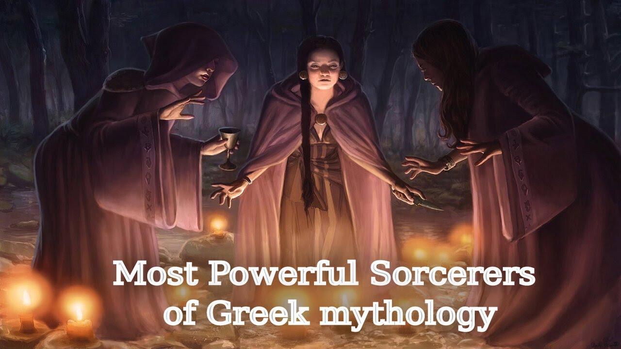 The 4 Most Powerful Sorcerers Of Greek Mythology: Hecate (Hekate), Circe, Pasiphae & Medea