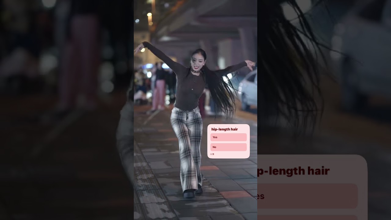 hip-length hair 藏族锅庄舞"Tibetan Guozhuang Dance"