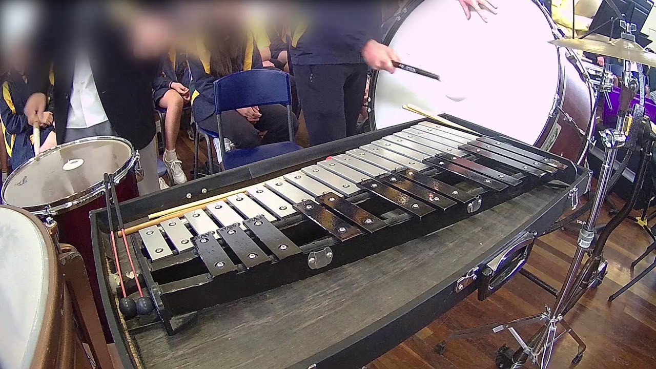 Balwyn High School Symphony Orchestra 2019 Presentation Night Final Rehearsal Percussion 2 Cam