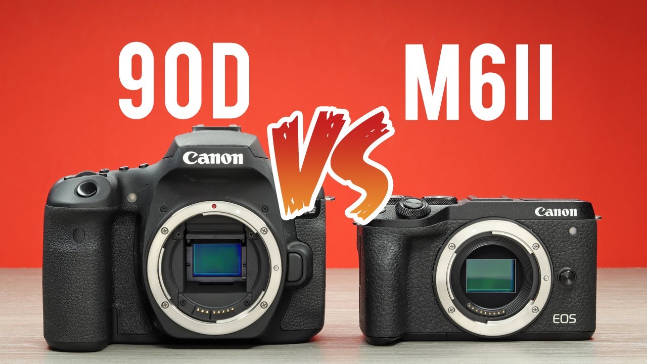Canon 90D vs Canon M6 MK II Ultimate Comparison