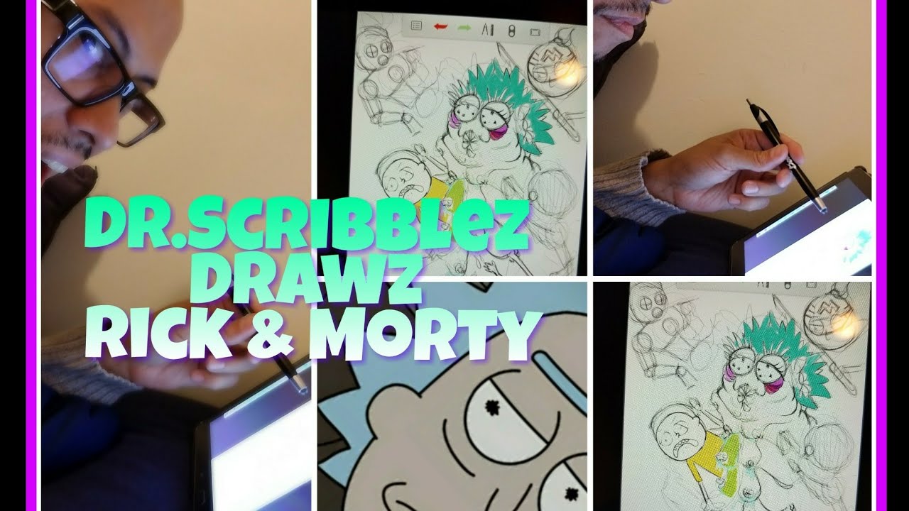 Sketching with Dr.Scribblez 