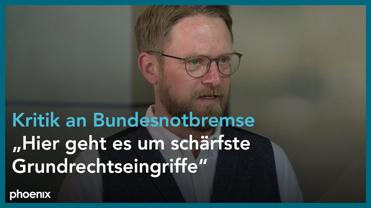 phoenix bundestagsgespr&auml;ch mit Johann Wadepuhl (CDU) und Jan Korte (Die Linke) am 16.04.21
