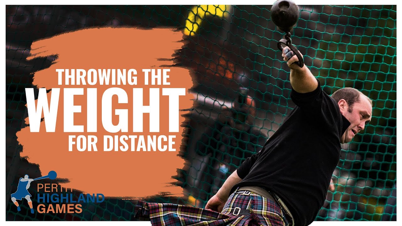 Throwing the Weight for distance - Highland Games