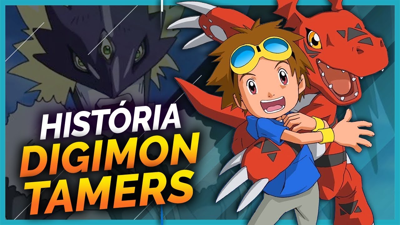 A HISTÓRIA DE DIGIMON TAMERS