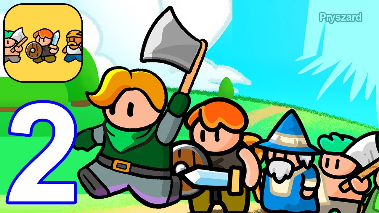 Rumble Heroes : Adventure RPG - Gameplay Walkthrough Part 2 New World Unlocked (iOS, Android)