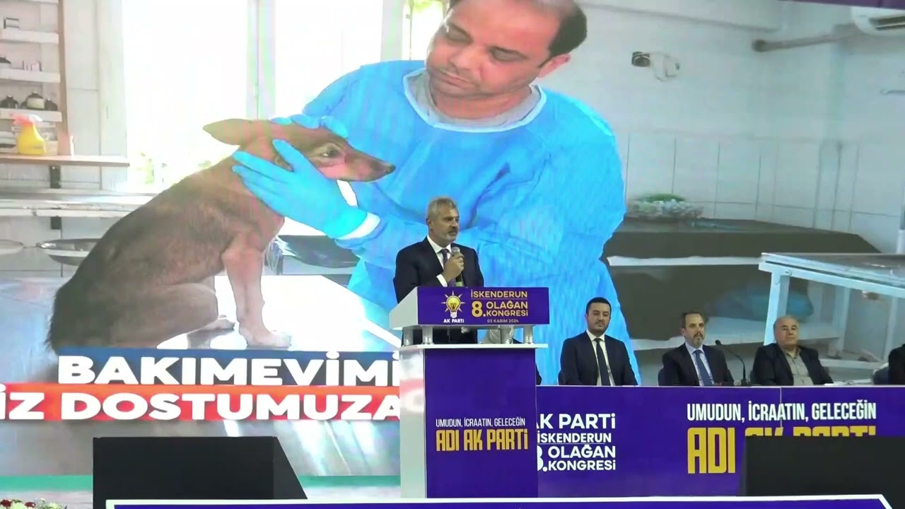 İSKENDERUN AK PARTİ İL&Ccedil;E KONGRESİ HABERLİK