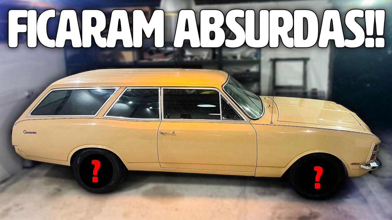 INSTALAMOS AS RODAS NOVAS NA CARAVAN DO LUCAS FONTANA!! FICARAM SIMPLESMENTE ABSURDAS!! 😱🔥
