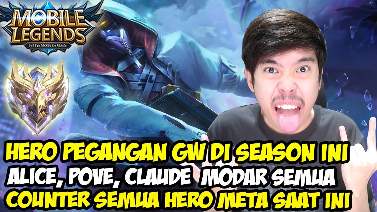 HERO PEGANGAN GW DI SEASON INI GUYS! KUAT LAWAN HERO-HERO META! THE BEST DAH POKOKNYA