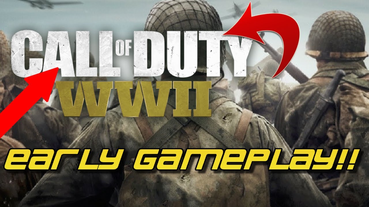 CALL OF DUTY WORLD WAR 2 EARLY LEAKED GAMEPLAY!!?!! (Call of Duty WW2 Early Gameplay)