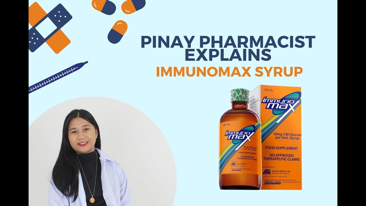 PINAY PHARMACIST EXPLAINS IMMUNOMAX SYRUP FOR KIDS!