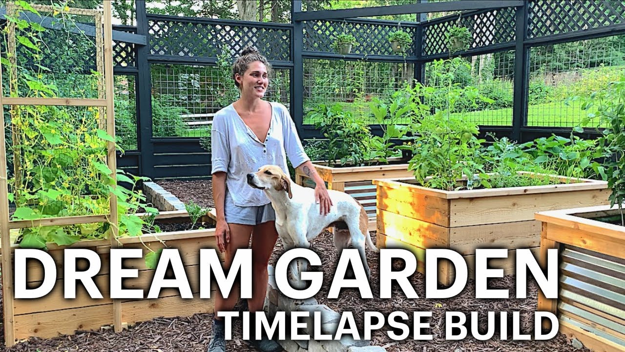 Building Dream Garden w/ Raised Beds