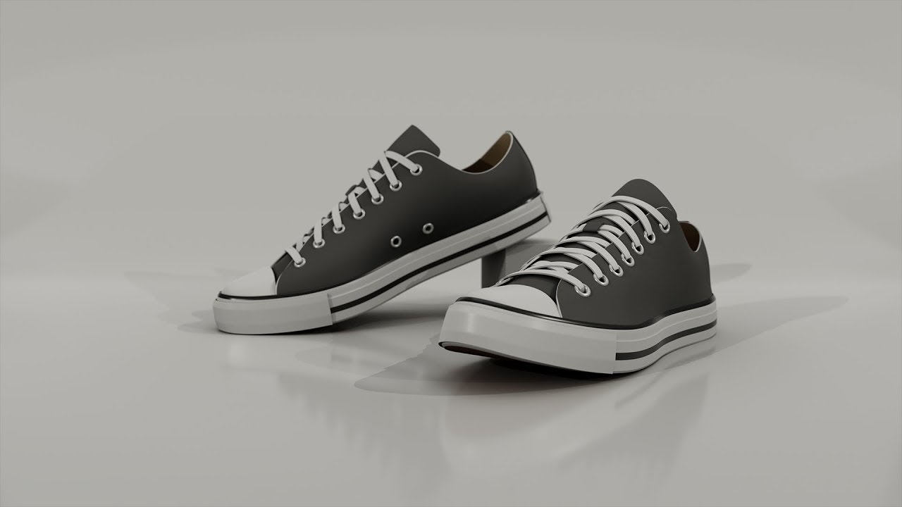 Blender Timelapse | Converse Shoe