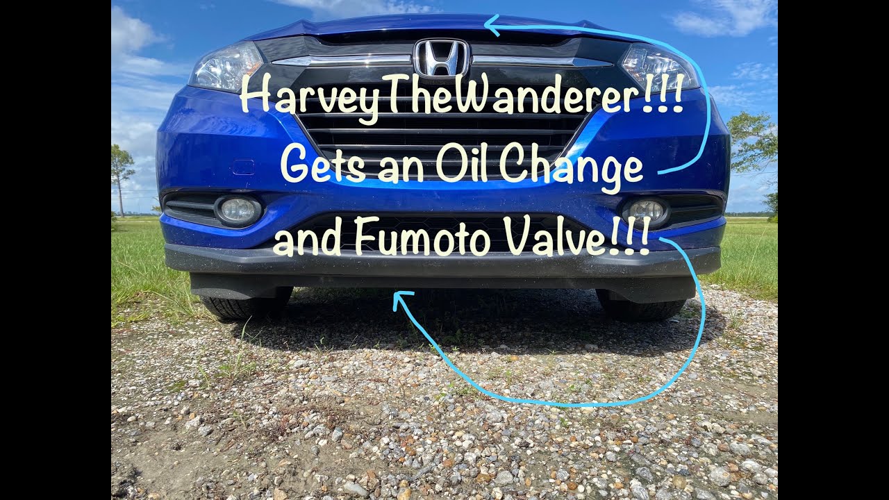 Замена масла в Honda HRV 2018 года.