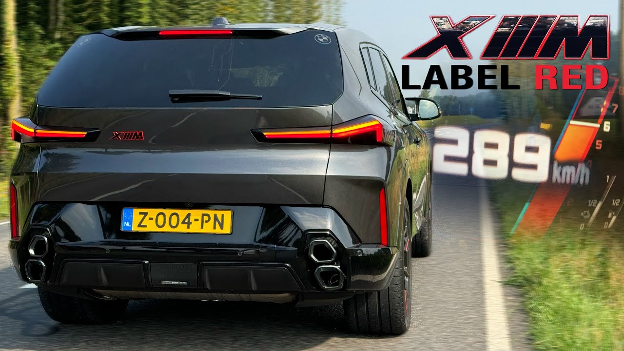 BMW XM LABEL RED 748HP | 0-100 100-200 TOP SPEED & POV