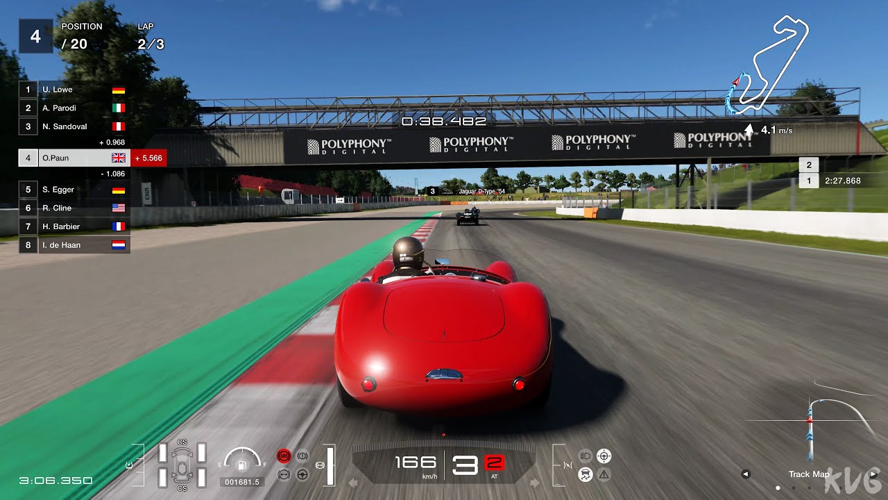 Gran Turismo 7 - Maserati A6GCS/53 Spyder 1954 - Gameplay (PS5 UHD) [4K60FPS]
