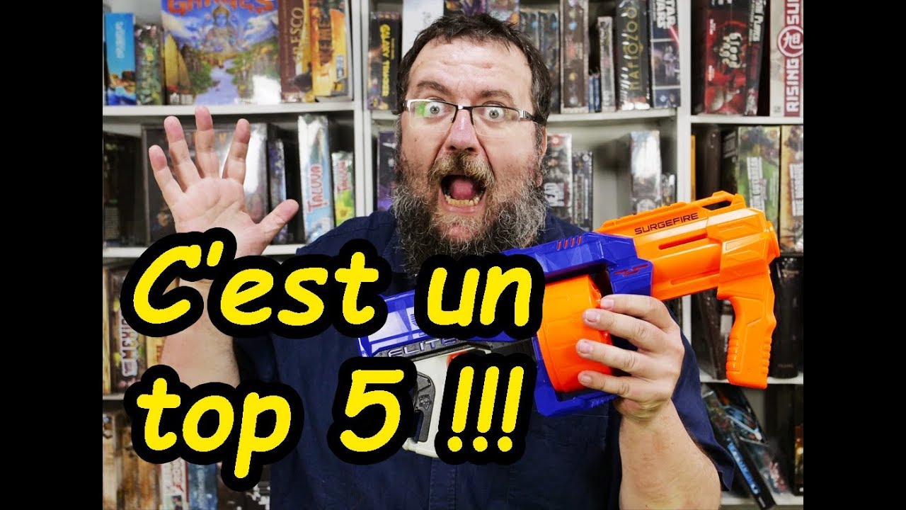 Présentation du Nerf Elite SurgeFire