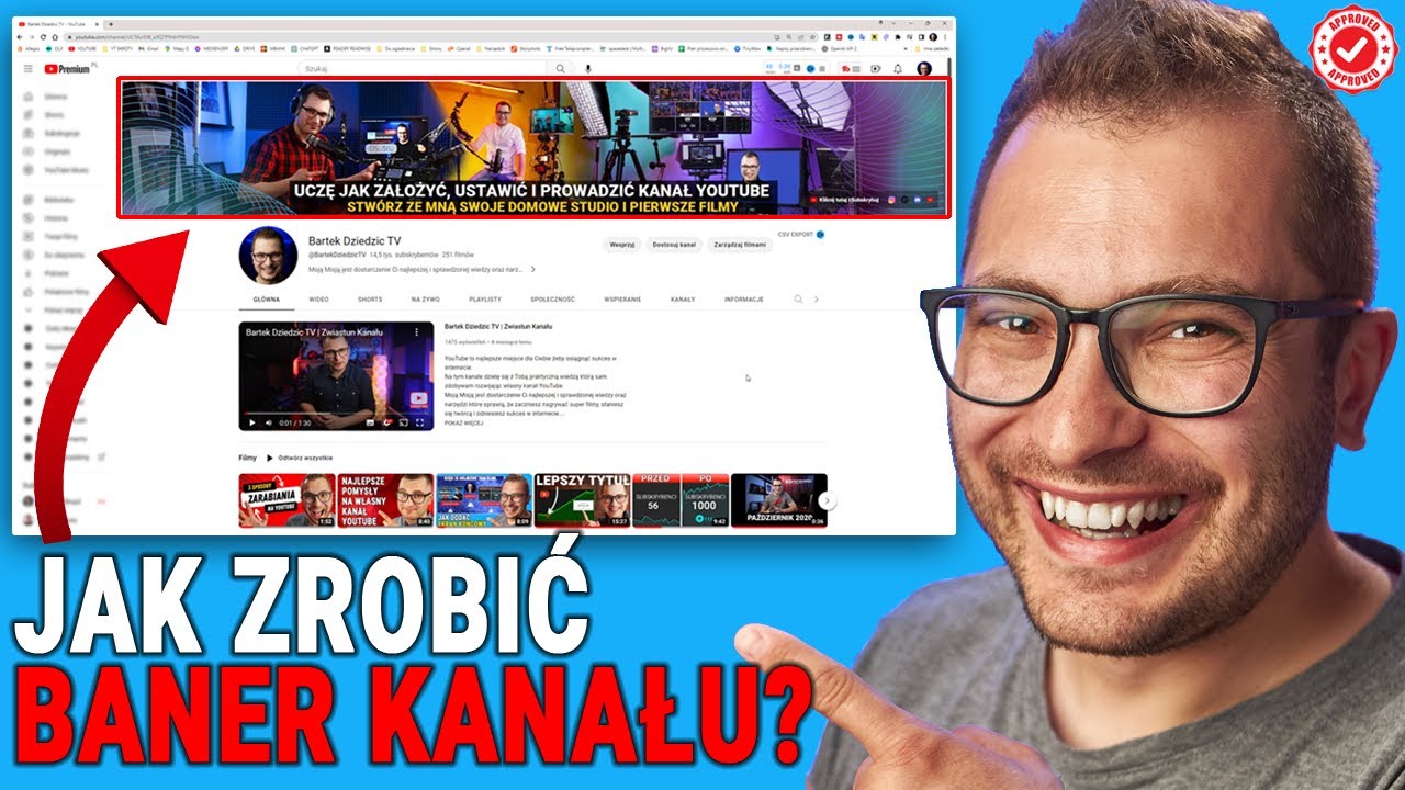 Jak Zrobić Baner Na Kanał YouTube | Szybki Sposób