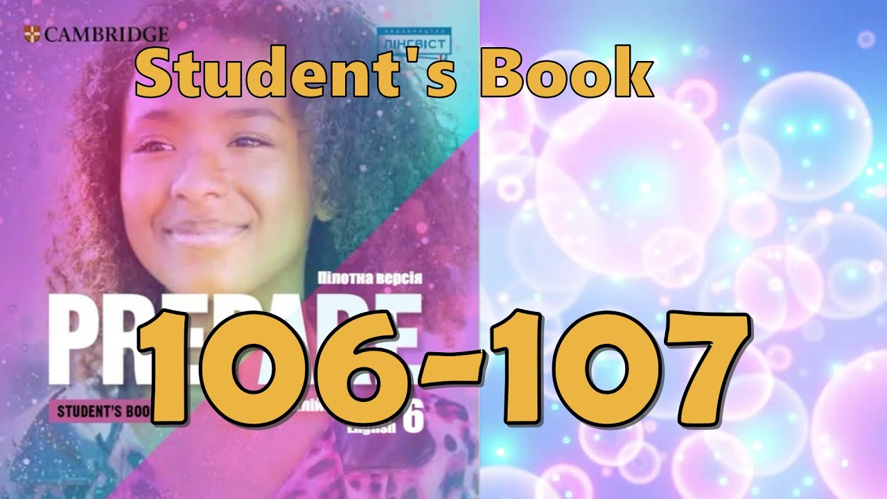 Prepare 6 НУШ Unit 18 Magazines and books. Vocabulary. Culture: British TV pp.106-107 Student's Book