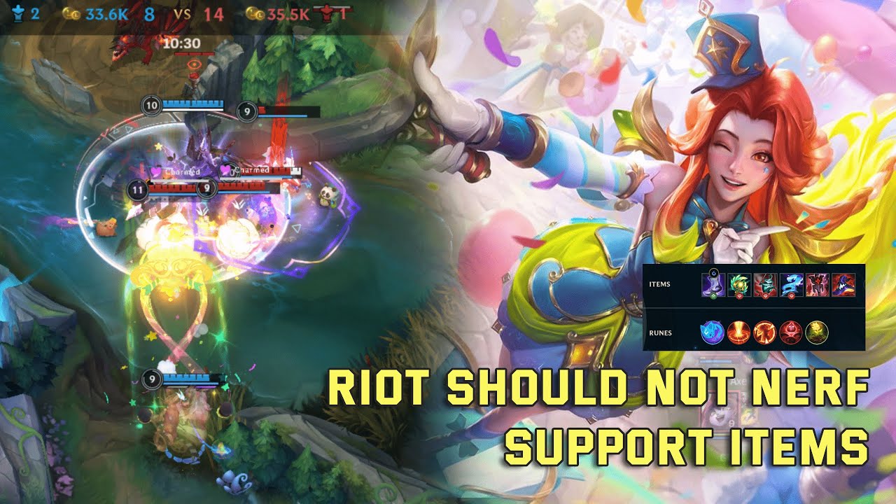 Riot Shouldn't Nerf Supports Item | Seraphine Wild Rift Gameplay
