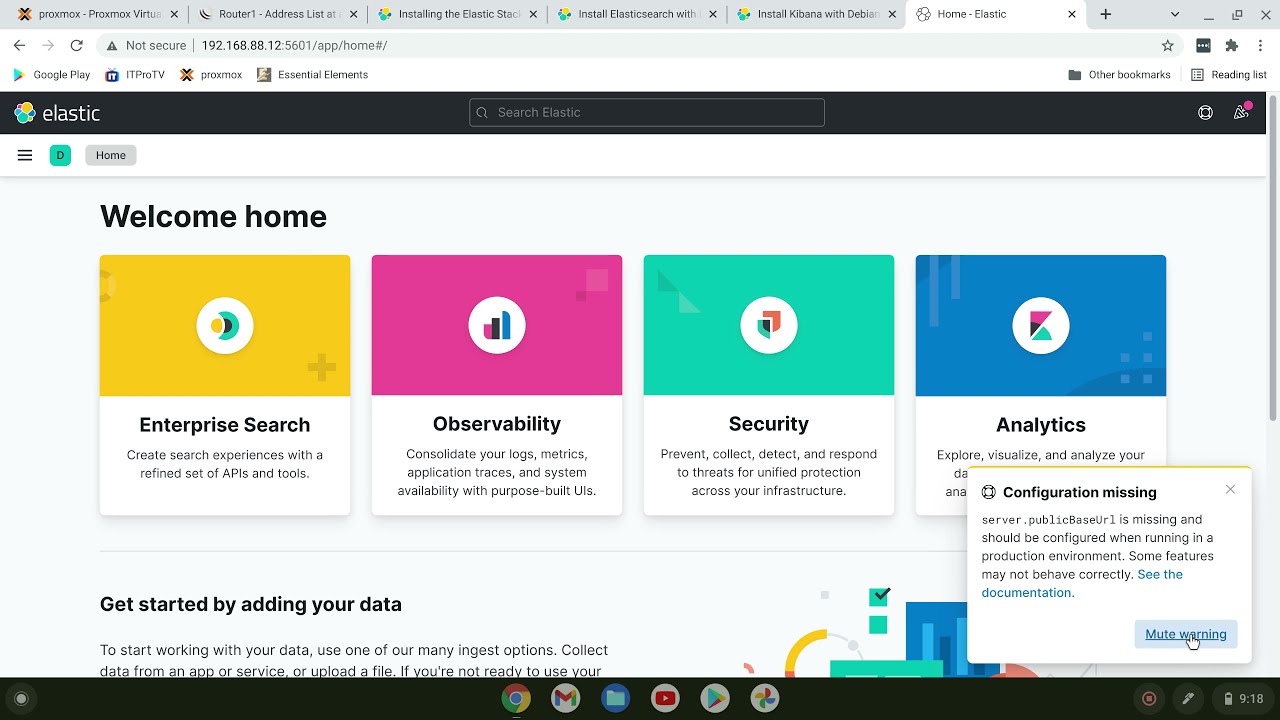 Журналы сети Mikrotik + Elastic Stack (Elastic, Kibana и Filebeat)