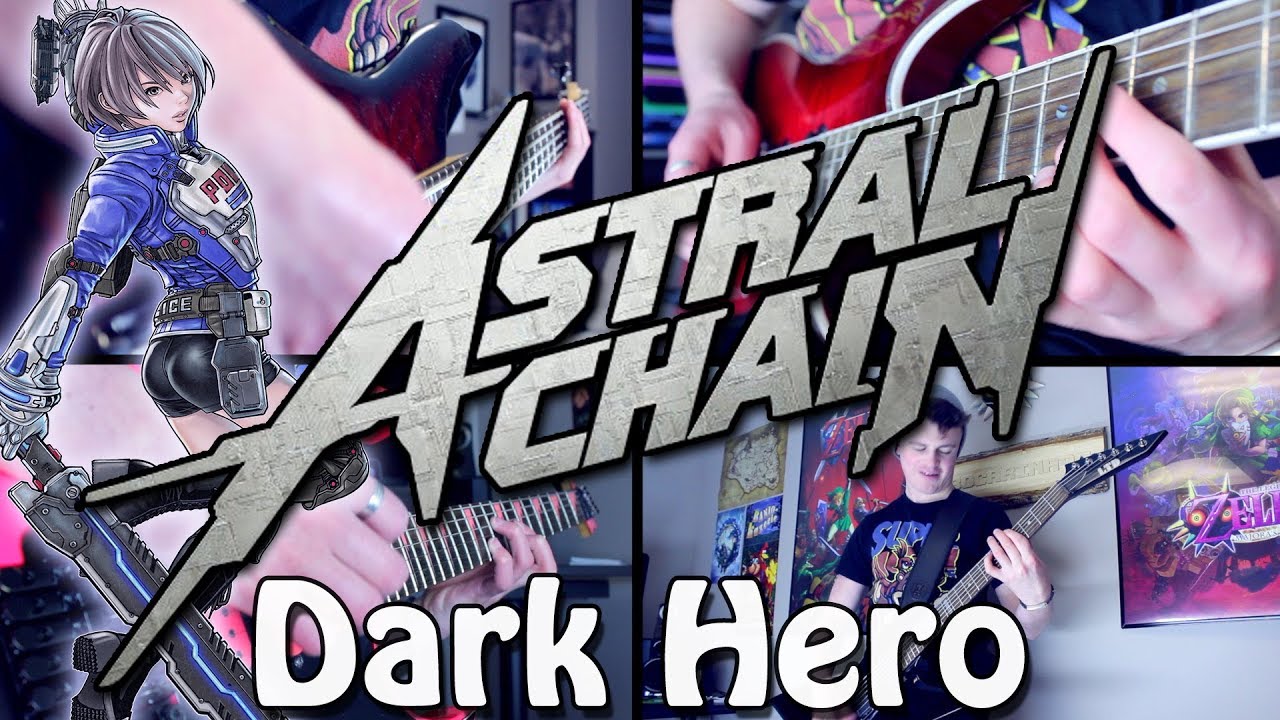 Dark Hero - Astral Chain (Rock/Metal) Guitar Cover | Gabocarina96