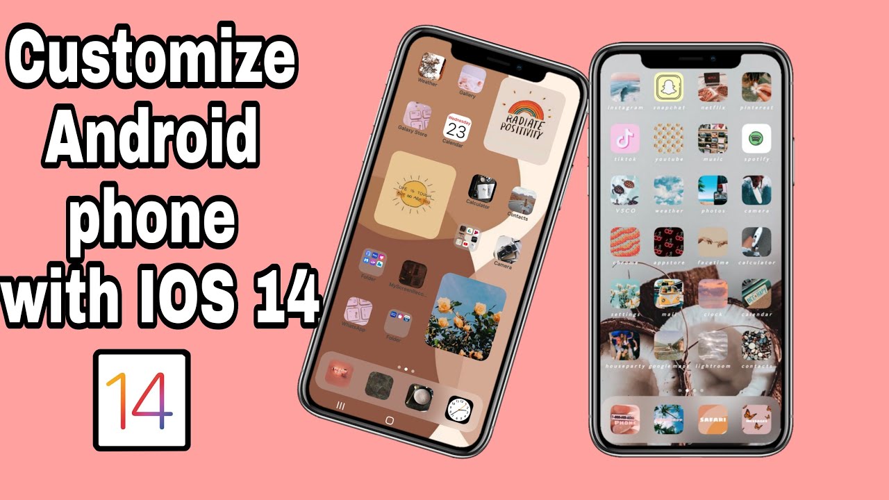 *iOS 14* for Android // How to customize your widgets and app icons for ANDROID🌸 (Aesthetic)