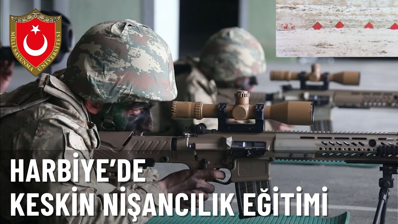 Harbiye’de Keskin Nişancılık Eğitimi