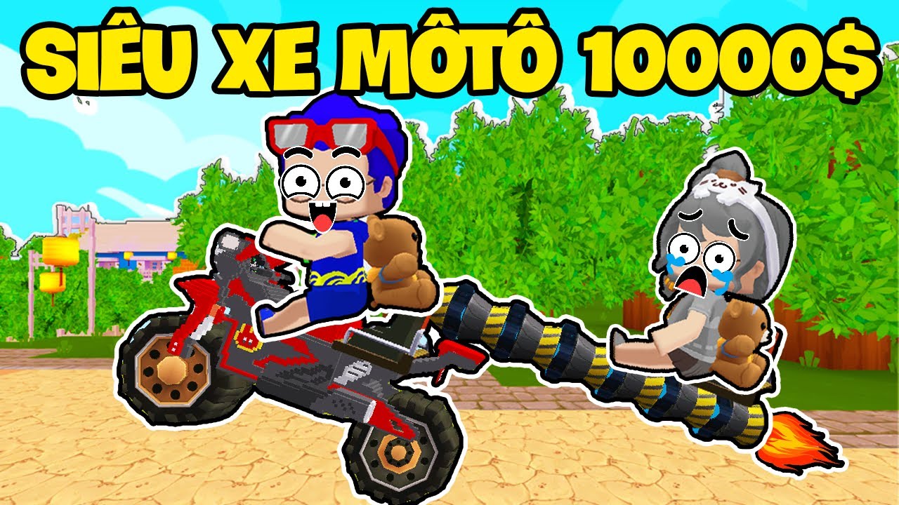 SAMMY VÀ PHONG CẬN SỞ HỮU SIÊU XE MÔTÔ 10000$ SIÊU VIP TRONG LÀNG HERO TEAM MINI WORLD VÀ CÁI KẾT