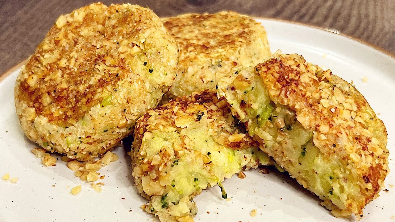 Если у вас есть картофель, брокколи и грецкие орехи, приготовьте эти полезные картофельные лепешки!