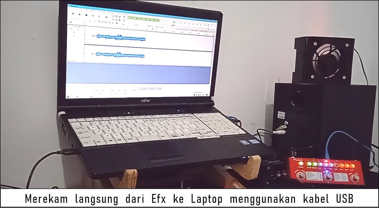 Tutoroal Rekam Efx Cube Baby langsung ke Laptop
