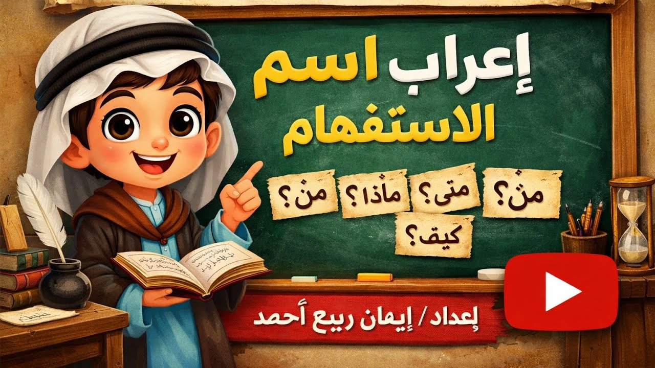 @سيبويه الصغير إعراب أدوات الاستفهام 