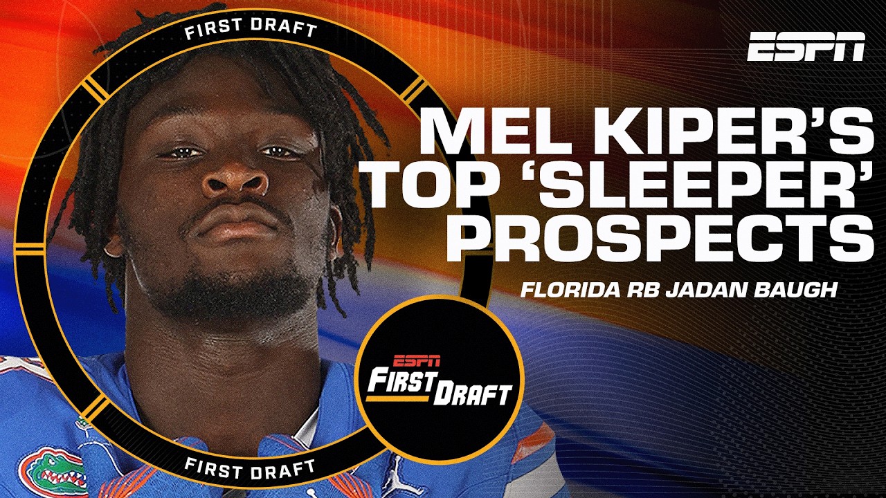 😴Mel Kiper Jr.'s 'SLEEPER' PROSPECTS of 2027 NFL Draft😴w/Field Yates | First Draft🏈