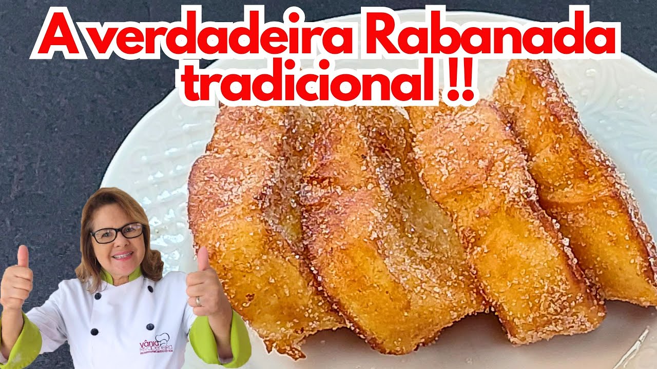 APRENDA A FAZER RABANADA TRADICIONAL, (RECEITA PORTUGUESA) SIMPLES E DELICIOSA!!