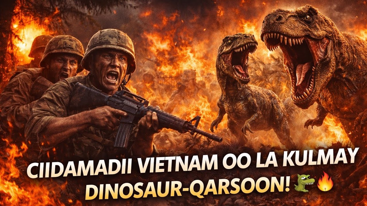 Dagaal + Dinosaur = Argagax Aan La Qiyaasi Karin! 💥🦖
