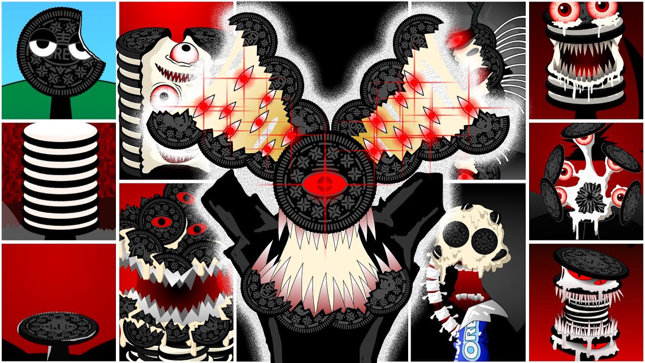 My Sprunki OC: OREO (from Phase 1 to Phase 23)