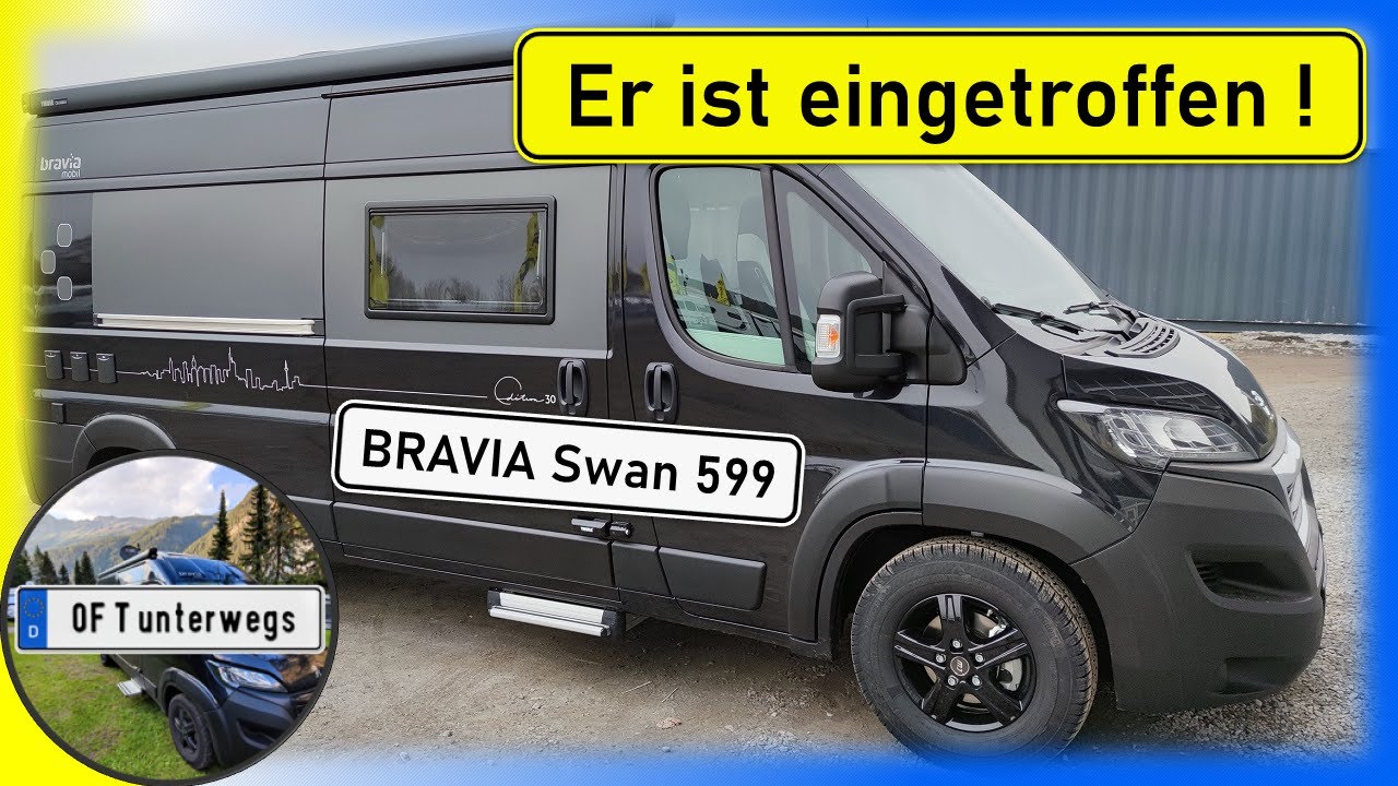 Er ist da! 😍 Unser Bravia Swan 599 Kastenwagen Wohnmobil -Edition 30- Modell 2021 auf Peugeot Boxer
