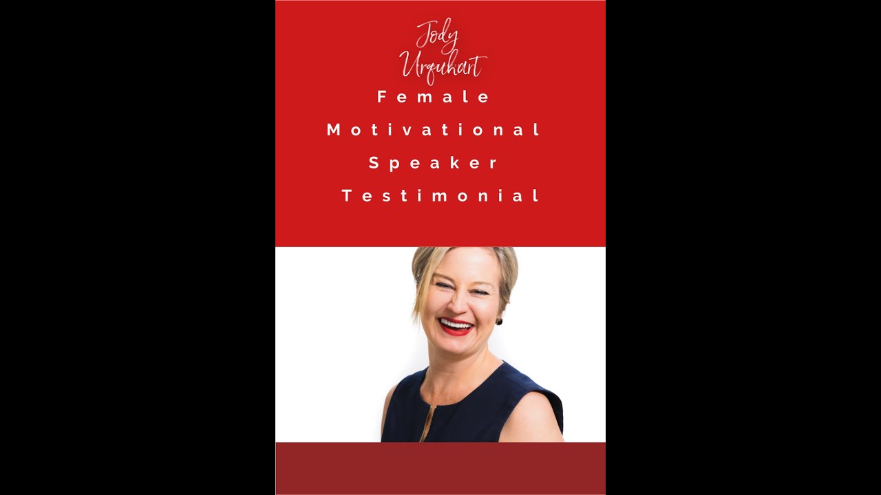 Stress Management Speaker - Jody Urquhart Testimonial