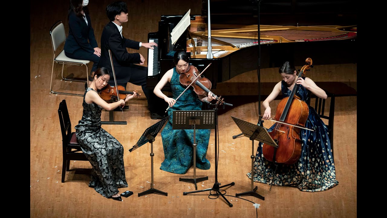 【外村 理紗、田原 綾子、鳥羽 咲音、吉見 友貴】フォーレ ピアノ四重奏曲第1番ハ短調 作品15