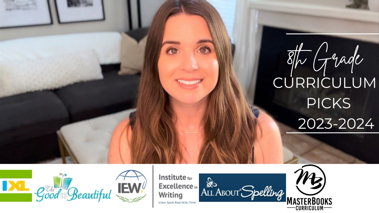 8TH GRADE HOMESCHOOL CURRICULUM PICKS | 2023-2024
