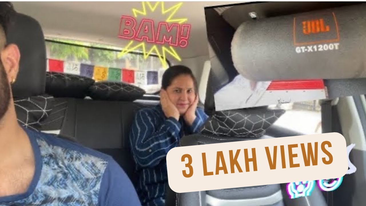 Finally! bass tube installed 😱mummy ka reaction lol😂