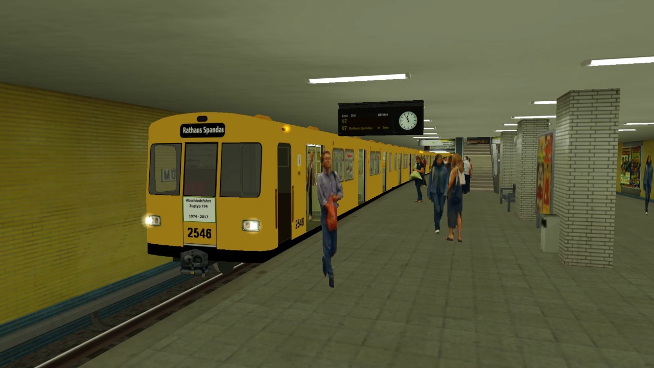 [Trainz - Berliner U-Bahn] Abschiedsfahrt F74-F76