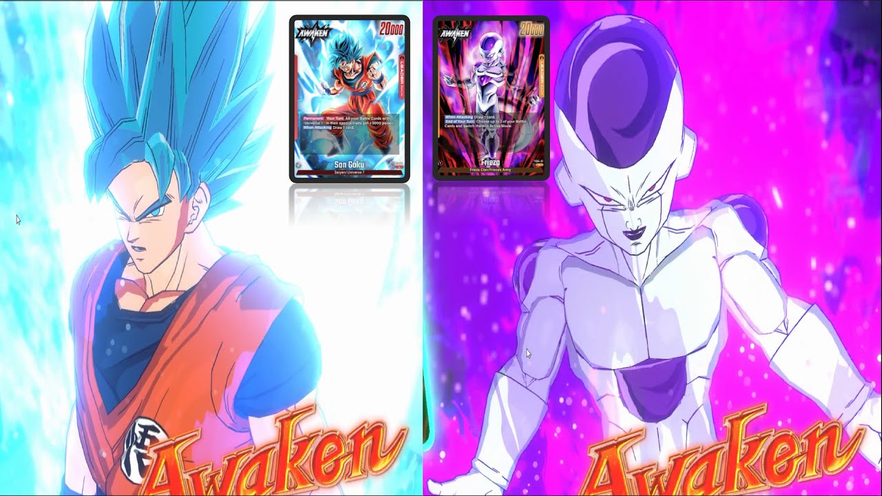 DRAGON BALL SUPER FUSION WORLD: Online Beta Gameplay (Y) Frieza VS (R) Son Goku