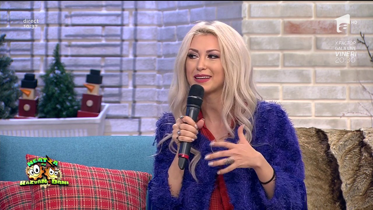 Andreea Bălan: ”Am revenit la kilogramele de dinainte de sarcină”
