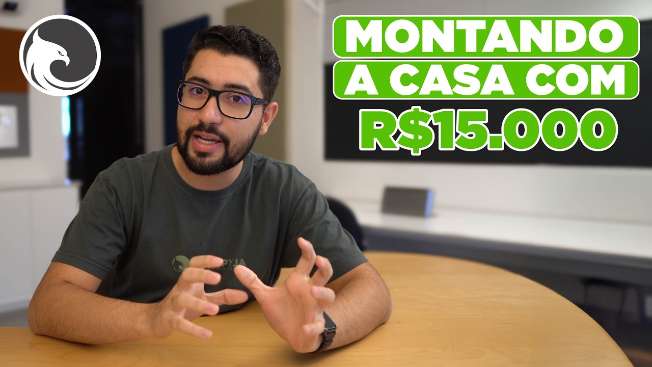 MONTEI UMA CASA INTEIRA com R$ 15.000! Será que deu? | Harpyja
