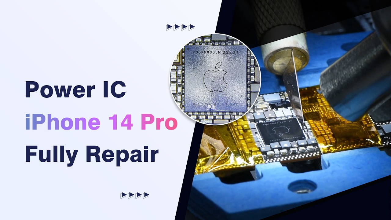 Fully Repair iPhone 14 Pro won't Turn On -Motherboard Short-circuit