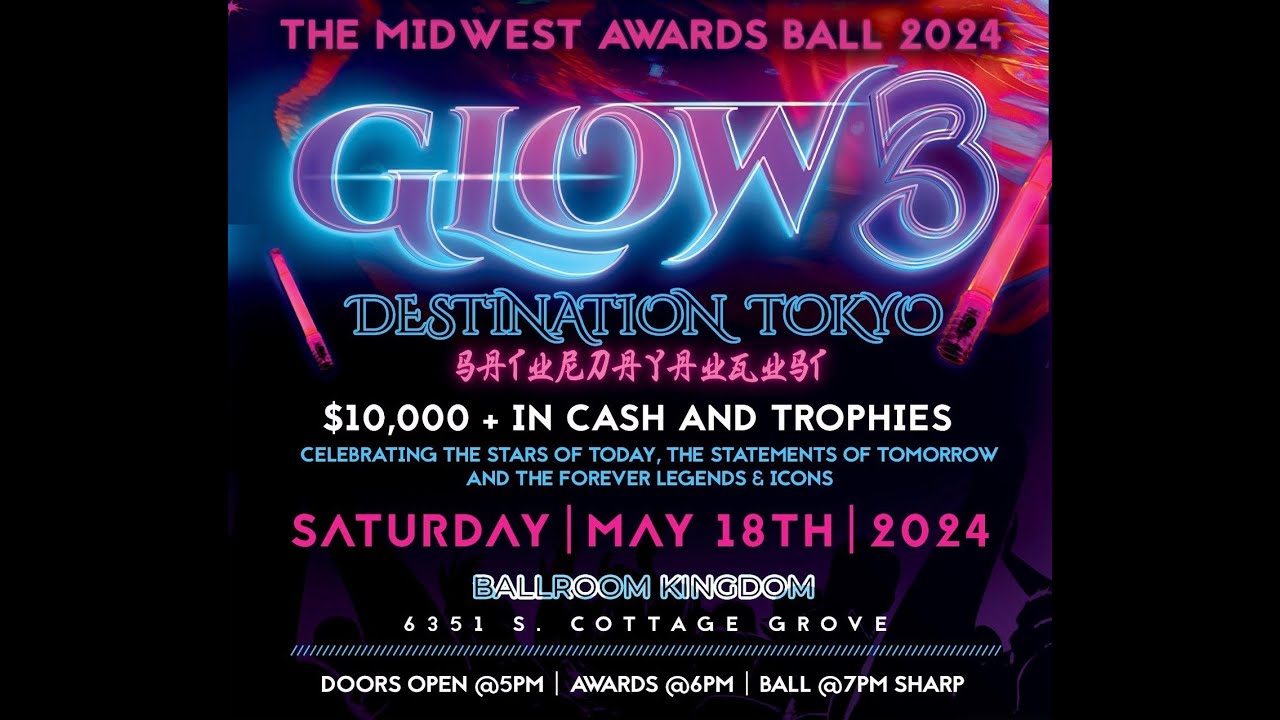 RESURRECTION OF A MIDWEST LEGEND | Legendary Memphis Khan at 23rd Annual Midwest Awards Ball: GLOW 3
