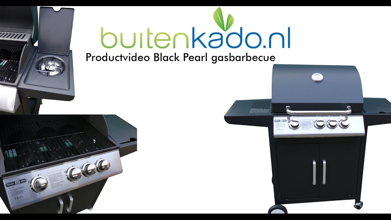 Gasbarbecue Black Pearl productvideo Buitenkado.nl