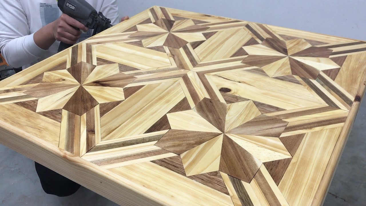 Uniques Woodworking Ideas You Can Make For Garden - Beautiful Table