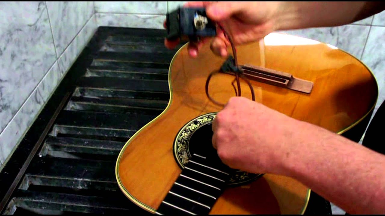 Ovation guitar repair -Murilo luthier and Kiko Zambianchi